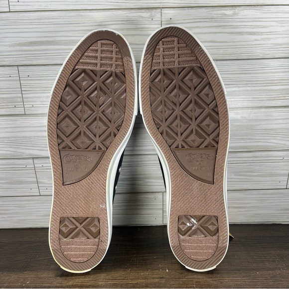 Converse All Star Low Black Green Shoes - Men’s 11 - Women’s 13 - Picture 8 of 9